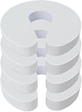 4 Stück Kinder Klemmschutz für Türen, Weiß Extra Dick Kindersicherung Tür, Fingerklemmschutz Türstopper Türstopper Klinken Klemmschutz Türstopper Schaumstoff (9x9.5x2.2cm)