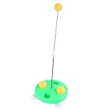 BESPORTBLE 1 Satz Trainingsgerät für Tischtennis Tischtennis-Training Tischtennis Trainer Tischtennisball Griptape Tennisballmaschine Schläger Netz Sporttrainingsgerät Green