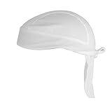 COLLBATH Kappe Bandanas für Frauen Piratenhut lustiger Hut Sonnenschutzkleidung Damen Schutzhelm Fahrrad Kopfband Fahrrad Kopfbedeckung Unisex-Fahrradmütze weiße Radmütze Radfahren Kopftuch