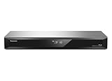 Panasonic DMR-BST765AG Blu-Ray Player und Recorder mit Twin HD DVB-S Tuner, 500 GB Festplatte, 4K Upscaling, Ultra HD, Simultanaufnahme, Smart Ready, Silber