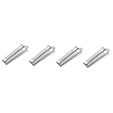 ABOOFAN 4 Stück Käsereibe Obst Knoblauch-reibe-Platte Zitrone Gadget Kartoffelreibe Knoblauchreibe Für Die Küche Knoblauchschredder Reibe Küche Knoblauch Kapseln Silver Rostfreier Stahl