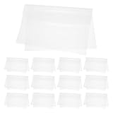 FUNOMOCYA 100 Blatt Laminierfolie Transparent 5 Mil Starke Kaltlaminierhüllen Schutz für Fotos Ausweise Visitenkarten Vielseitig Reißfest und Klar Sichtbar