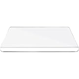 NIHENHAO Transparenter Hackklotz Schneidebrett aus Acryl Rutschfestes Gemüseschneidebrett Perfekt für die Zubereitung von Speisen in der Küche Acryl