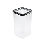 BranQ - Home essential Neroli Universalbehälter mit Deckel zur Aufbewahrung von Lebensmitteln wie Mehl, Müsli,Zucker & mehr, BPA-frei Kunststoff, 1,57 l
