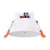 Anwesenheitssensor,Mini bewegungsm Zigbe MmWave Radar Zonenpositionierung,5.8GTuya Bewegungsmelder mit Lichtsensoren Erkennung der dynamischen und statischen Anwesenheit des menschlichen Körpers