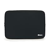 WAYTEX 71004 Schutzhülle für Laptop 17,4 Zoll, weiches Neopren, Schwarz