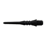 Target Darts Unisex – Erwachsene Schwarze Pixel Softdart Spitzen-50er-pack Soft Dartpfeil-Spitzen, 50er-Pack