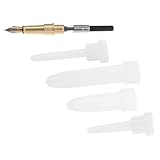 ORFOFE DIY Epoxidharz Füllfederhalter Silikonform mit Messingfeder Nachfüllbar Leicht Tragbar Glatte Oberfläche für Anfänger und Profi Kreatives Basteln