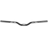 GEWAGE 25.4 mm Fahrradlenker – 30 mm, 50 mm, 70 mm, 90 mm, 120 mm Riser Lenker – 620 mm Mountainbike Fahrradlenker aus Aluminiumlegierung (30mm Erheben)