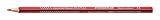 STAEDTLER Buntstifte Noris colour 187, ergonomisches Dreikantformat, rutschfeste Soft-Oberfläche, hohe Bruchfestigkeit, Made form Upcycled Wood, Faltschachtel mit 12 Farbstifte, rot, 187-2