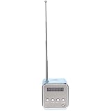 ULTECHNOVO Digital Speaker, Mini Digital Wireless Music Player, Portable Stereo Speaker, MP3, MP4 Music Player for Computer, Mobile Phone, Kompatibel mit Card/USB/Disk/FM