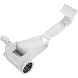 TOYANDONA Handkurbel Käsereibe aus Edelstahl Robuste Manuelle Parmesanreibe mit Komfortablem Griff Tragbares Küchengerät für Käse Leicht und Rostfrei für Haushalt und Outdoor einsätze
