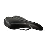 P & P pro cycling Unisex – Erwachsene Engelke 850 Bequemsattel, Schwarz, 268 x 199mm
