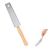 Japansäge Handsäge,Zweischneidig Zugsäge Tragbare TPI Holz Feinsäge Japanische Säge Bündigschnittsäge für Heimwerken Holzbearbeitungswerkzeuge Outdoor für Säge Feinschnitte Hart- und Weichholz