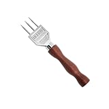 OKUMEYR Dreizack-Eispickel Dreizack Eispickel tragbares Eis Hotel-Eispickel handlicher Eiscrusher Bar-Zubehör Eishacker im japanischen Stil eishacker aus edelstahl Rostfreier Stahl Brown