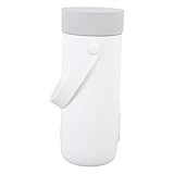 Plyisty Kleiner Kabelloser USB-Reisewasserkocher, 350 Ml, Kochender Warmwasserbereiter aus Edelstahl, 12 Stunden Temperaturerhaltung, Zum Wandern