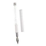 SAFIGLE Nagelstift Werkzeuge zum Aufnehmen von Nagel-Strasssteinen UV Edelsteine nagellackstift nagelgelstift Maniküre-Stift nail set Nagel-Strassstein-Pickerstift Punktierstift Metall