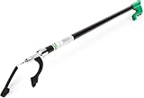 UNGER NiftyNabber Pro Müllzange (52 cm lang, Allzweckgreifer, Stahlrohr, Abfallgreifer, Öffnungsmaß Klauen 15 cm) NN400