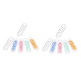 FOMIYES 12 Sätze Kontaktlinsenbehälter Augenkontaktentferner Linsenentferner Linseneinsetzer Kontaktlinsenbox lenses case Linsen-Saugstab Linsen Pinzette Saugstab Plastik