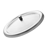 UTHCLO Ersatzbecher Tragbar Becherdeckel Tassendeckel Deckel Für Tassen Kann Den Deckel Verschließen Pint-tassen Für Tee Kaffeetassen Wasserbecherabdeckungen Edelstahldeckel Silver