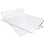 NBEADS 100 Blatt transparente Thermo-Laminierfolien, 30,5 x 21,6 cm, 4 mm transparente Laminierbeutel, Fotoschutzblätter, heiße Laminatbeutel, Blätter für versiegelte Fotokarten-Dokumente