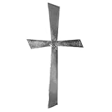 Rayher 31502000 Wachs-Motiv Kreuz Silber, 10,5x5,5cm, SB-Btl 1Stück