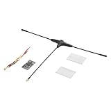 FPV-Empfänger, Drohnenempfänger,915 MHz ELRS Expresslrs-Empfänger 2.4 - Geringe Latenz, große Reichweite, T-Typ-Antenne, Empfänger mit hoher Bildwiederholfrequenz für FPV-Drohnen