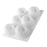 ERINGOGO Silikon Fondant Himbeer Kuchenform Realistische Frucht Mousse Backform für Schokolade Dessert Fondant und Mousse Dekoration Flexible Backform für DIY Kuchen und Gebäck