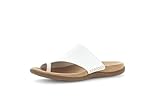 Gabor Damen Jollys-03.700 Pantoletten, Weiß (Blanc Leather), 38 EU