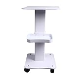 Salon Rolling Cart, Beauty Trolley Cart Platz Sparen 3 -stufige Lagerkorb für Friseursalons