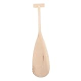 WOONEKY Holzbootpaddel Unisex-Boote Leichte Kanus Handgemachtes Ruder
