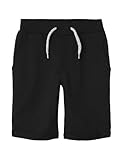 NAME IT Jungen Nkmvermo Long Swe Shorts Unb F Noos Shorts, Schwarz, 176