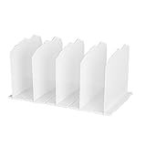 Qsvbeeqj Raumsparende Schrank Organisatoren Home Organization Acrylregal Teiler Tragbarer Beutelregal Für Schränke