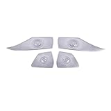 QWERTYUI AISHANBAIHUODIAN Autozubehör 4 STÜCKE Autotür Audio-Lautsprecher Dekor Cover Lautsprecher 3D-Trim-Aufkleber Fit for Hyundai Elantra CN7 2021