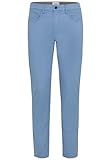 camel active Herren Slim Fit 5-Pocket Hose Blau, menswear-34/34