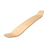 Amagogo Skateboard Deck Mountainboard Deck Doppel Stabile Konstruktion Umweltfreundliche Longboard Deck Skateboard Licht Decks
