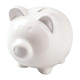 NEU Sparschwein aus Porzellan, 10,2 x 8,5 x 8,7 cm, 1 Stück