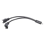 XuQiZZpp Universals Elektrischer Sofa-Splitterdraht mit Schaltung, unterstützt das gleichzeitige Laden von zwei Geräten