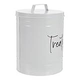 VERDANVERSE Dog Food Container Snack -aufbewahrungsglas Behälter Für Hundefutter. Futtertonne Hundefutter Aufbewahrungsbehälter Für Haustiere Futteraufbewahrung Tierfutterbehälter White