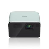 Epson EpiqVision EF-21G tragbarer Mini-Laserprojektor, Full-HD 1.080, 3LCD, 1.000 Lumen, bis zu 150-Zoll-Projektionsfläche, Bluetooth-Lautsprecher, Chromecast, Google TV, grün
