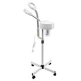 Gesichtsdampfmaschine Gesichtsdampfer Face Steamer Gesichtssauna Porenreiniger Gesicht Luftbefeuchter 2 in 1 Gesichtsdampfmaschine, 800W, 680ml Wassertank, für Haus, Salons, Spa