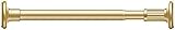 Gardinenstange aus Edelstahl, ohne Bohren, verstellbare Teleskopstange, multifunktional, für Schrank, Fenster, Tür, Raumdekoration, Gold, 90-150 cm (35-59 Zoll)