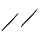 KONTONTY 2St kapazitive stifte für tabletten Bildschirmstift berühren Notizbuch Stift für Stylus Bleistift schreibkladde Multitool Stift Telefon kapazitive Stifte Touchscreen-Stift Black