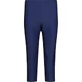 CMP – F.lli Campagnolo Damen Hose Elastische und atmungsaktive Capri-Radlerhose, Blue, D38, 3C55606T