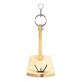 Generisch Schinken stehen Spanien, Schinkenhalter Stand - Hölzerne Prosciutto Carving Stand | Rutsch professionelle Lebensmittelspeichergeräte für Serrano, Iberico Ham und Italian Prosciutto