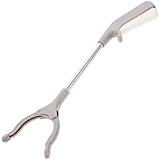 Greifer Garten Edelstahl Kunststoff Pickup Werkzeug 40cm Greifzange Handgreifer Müllzange 2pcs Allzweckgreifer Greifhilfe Tragbare Multifunktional Müll Greifen