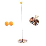 MILISTEN 1 Satz Tischtennis Trainer Planke Kinderspiele Tischplatte Magnetisches Angelspiel Bausätze Sensorisches Zubehör Für Spielset Indoor-slapping-Spiel Hölzern