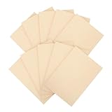HEALSOPTHY 10 Stück Teiliges Antikes Pergamentpapier mit Vintage design Reißfestes Schreibpapier mit Gewellten Rändern für Zeremonien Handgemachte Grußkarten Kreative Bastelprojekte und