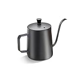 Pjeghbvop 350/600 ml Kaffeebereiter, Kaffee-Tropftöpfe, praktisch und Wasserkocher, lange schmale Ausgießer