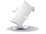 XDREAM Premium Daunenkissen Federkopfkissen | Hülle: 100% Baumwolle | Füllung: 100% Daunen & Federn | Füllgewicht: 450 g | 40 x 60 cm